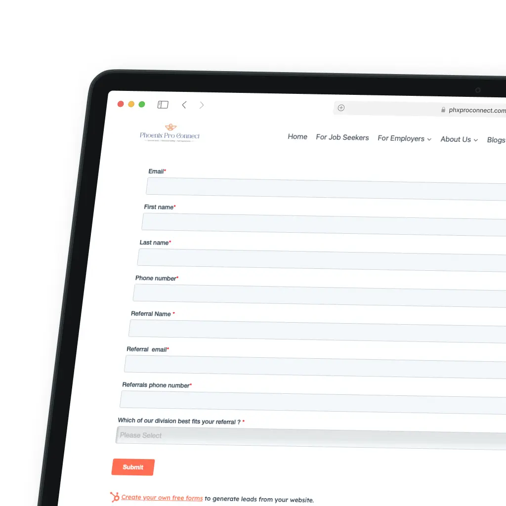 Phx Pro Connect - Hubspot Form - Gagan Sardaar